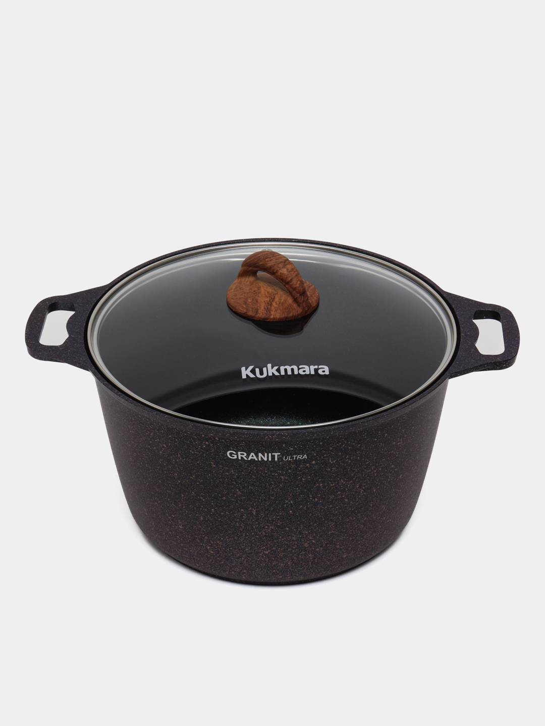Кастрюля Kukmara Granit Uitra Blue, со стеклянной крышкой АП купить по ...