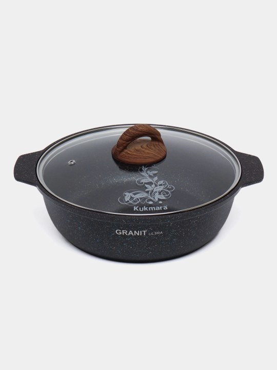 Kastryulya-jarovnya Kukmara 3 / 4 / 5 litrl Granit Ultra (Rang-Blue)