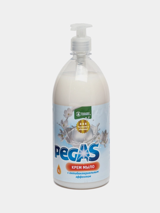 Жидкое мыло-крем Pegas, 1 л - 