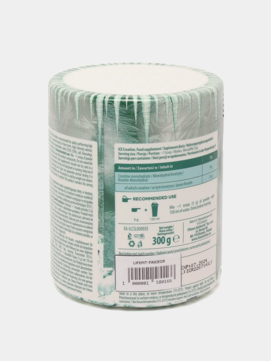 Креатин Fitness Authority Ice Creatine Icy Dragon Fruit, 300 г