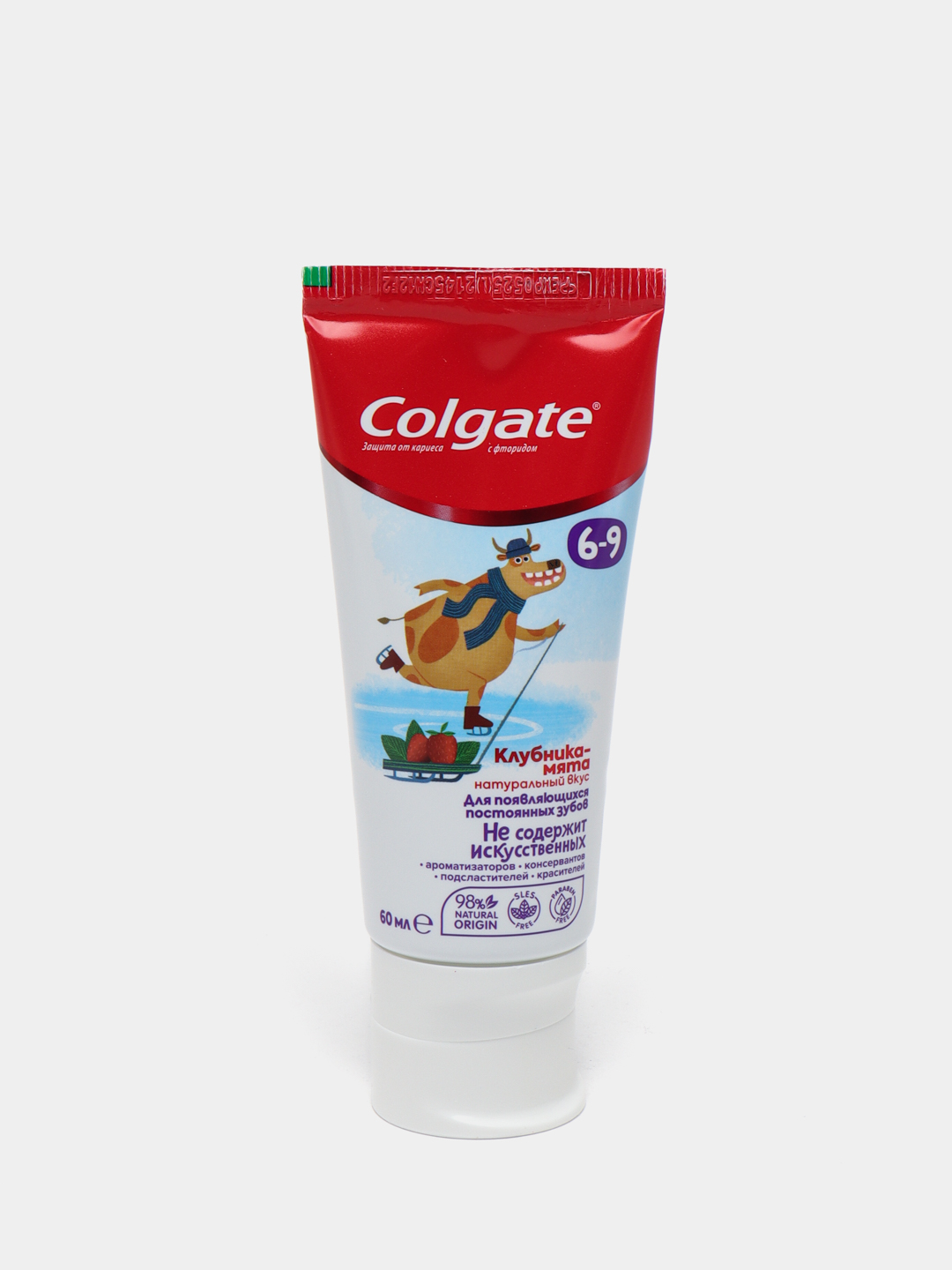 Детская зубная паста Colgate Strawberry Mint, 60 мл