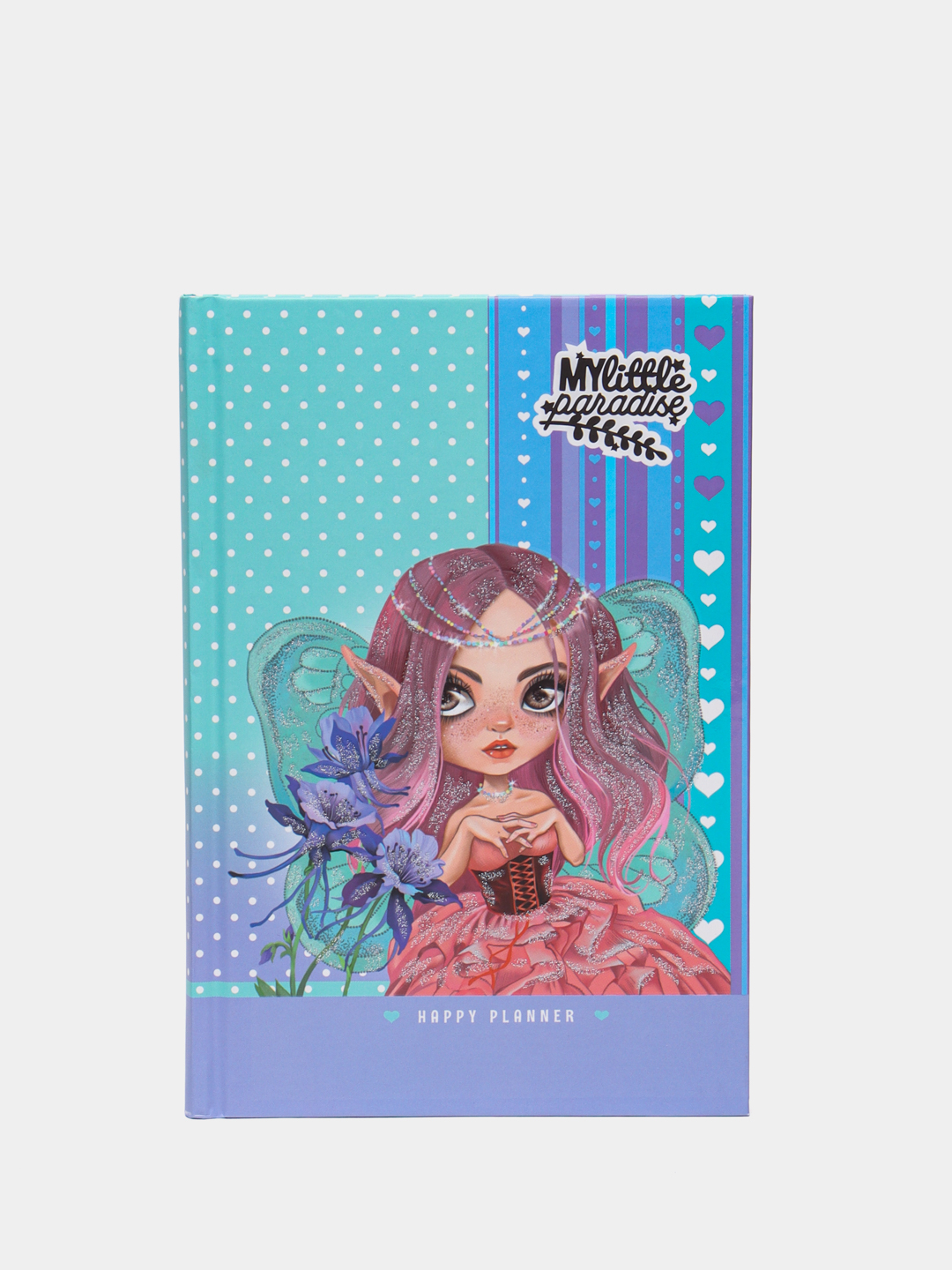 Bloknot "HAPPY PLANNER", 70g, 7bc, matli laminatsiya., yaltiroq, 135 x 197 mm, 96 varaq, 2165 - 