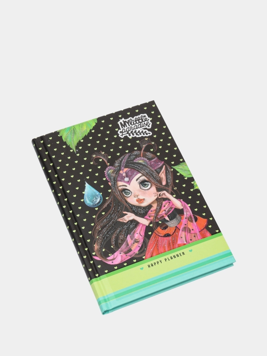 Bloknot "HAPPY PLANNER", 70g, 7bc, mat laminatsiya, yaltiroq, 135x197mm, 96 varaq, 21475
