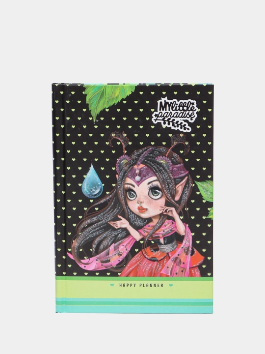 Bloknot "HAPPY PLANNER", 70g, 7bc, mat laminatsiya, yaltiroq, 135x197mm, 96 varaq, 21475 - 