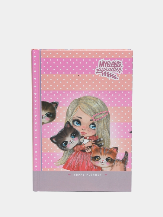 HAPPY PLANNER daftarchasi, 70g, 7bc, mat.lam., lak tanlash, yaltiroq, 135x197mm,21473 - 