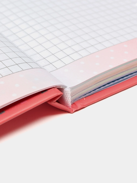 Блокнот "HAPPY PLANNER", 70г/м2, 7БЦ, матоваяв ламинация, глиттер, 135х197мм, 96 листов, 21474