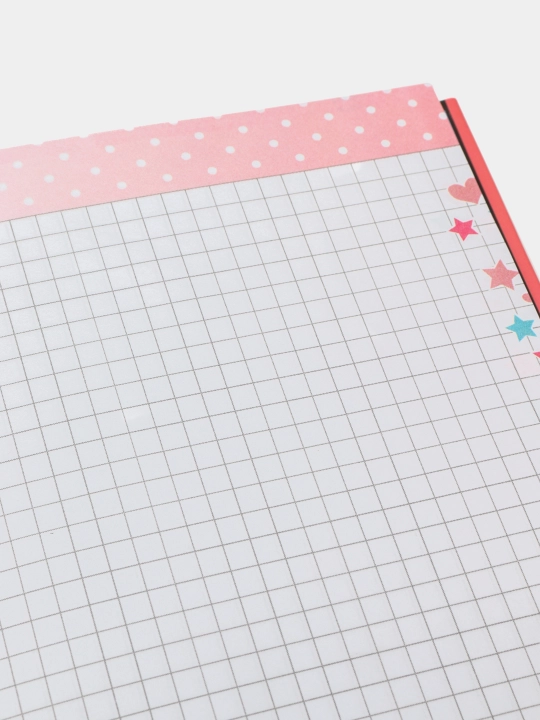 Блокнот "HAPPY PLANNER", 70г/м2, 7БЦ, матоваяв ламинация, глиттер, 135х197мм, 96 листов, 21474