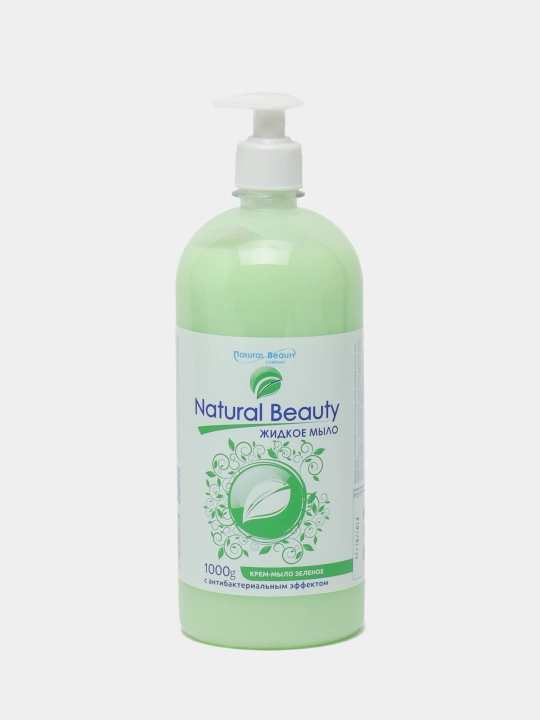 Suyuq sovun Natural Beauty antibakterial ta'sirga ega, yashil, 1000 g