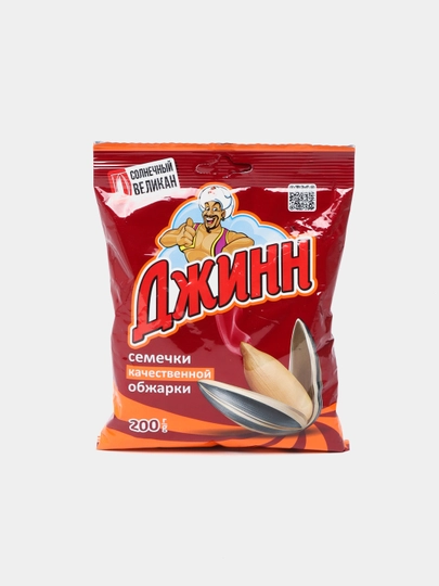 Семечки подсолнечника жареные "Джинн солнечный великан", 200 г — FOODST-P00DDA5