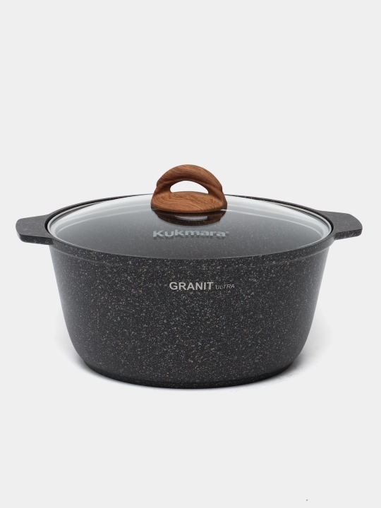 Kastryulka-jaro‘vnya Kukmara 3 / 4 / 5 litrli Granit Ultra (Rang-Original)