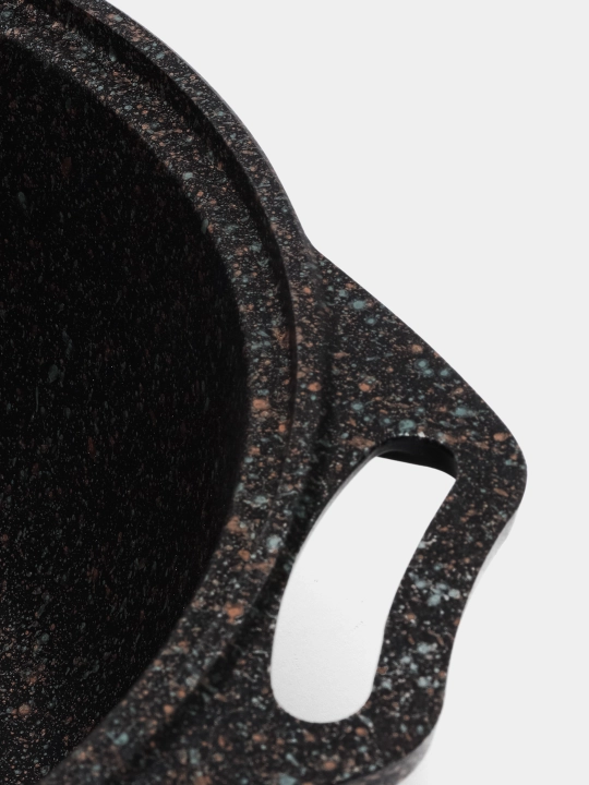 Кастрюля Kukmara Granit Ultra, со стеклянной крышкой