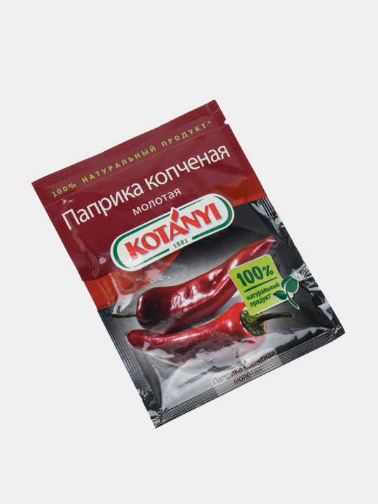 Maydalangan dudlangan paprika Kotanyi, 25 g