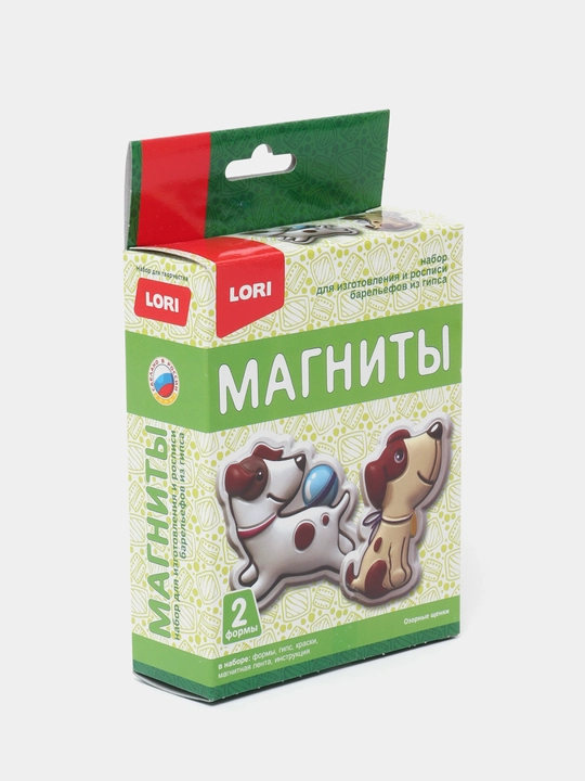 Магниты из гипса Lori, Озорные щенки, Пз/Г-018 q0000012265 - 