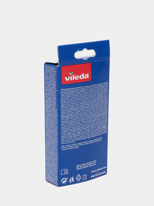 Vileda Multi Latex Gloves qo'lqoplari 12ta, uy tozalash, idish yuvish va bog'dorchilik