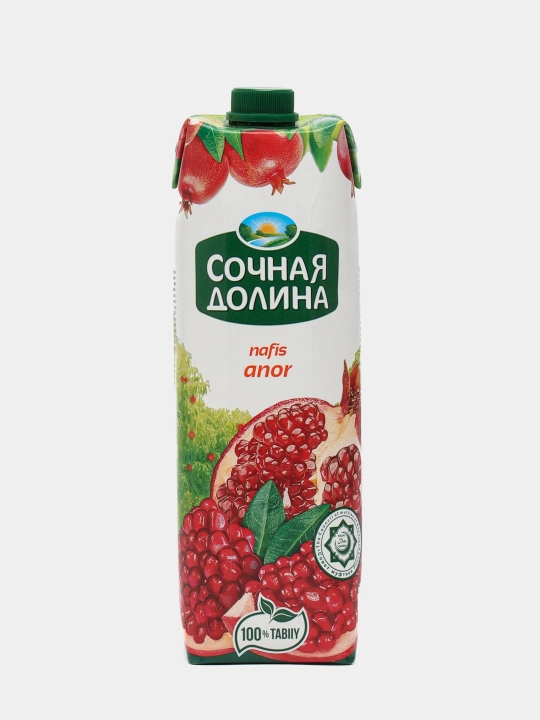 Сок Сочная Долина гранат, 1 л