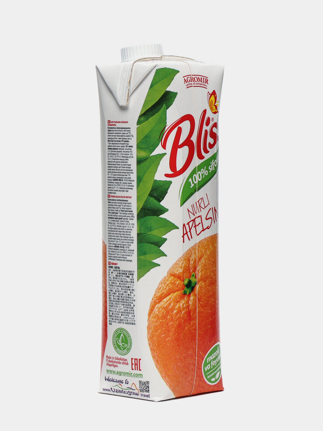 Сок Bliss Апельсин, 1 л
