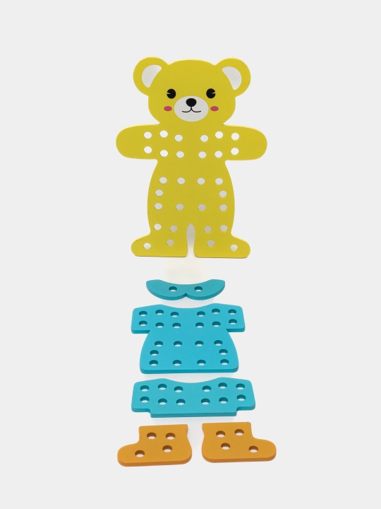 Bog'lash "Ayiq kiyinish" Bear dress