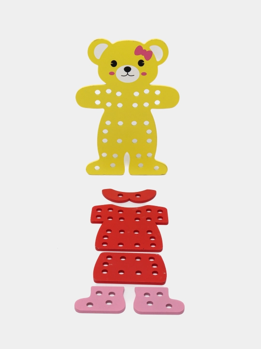 Bog'lash "Ayiq kiyinish" Bear dress