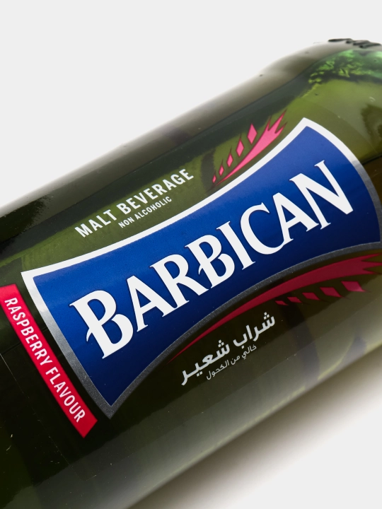 Alkogolsiz ichimlik Barbican Malina, 330 ml
