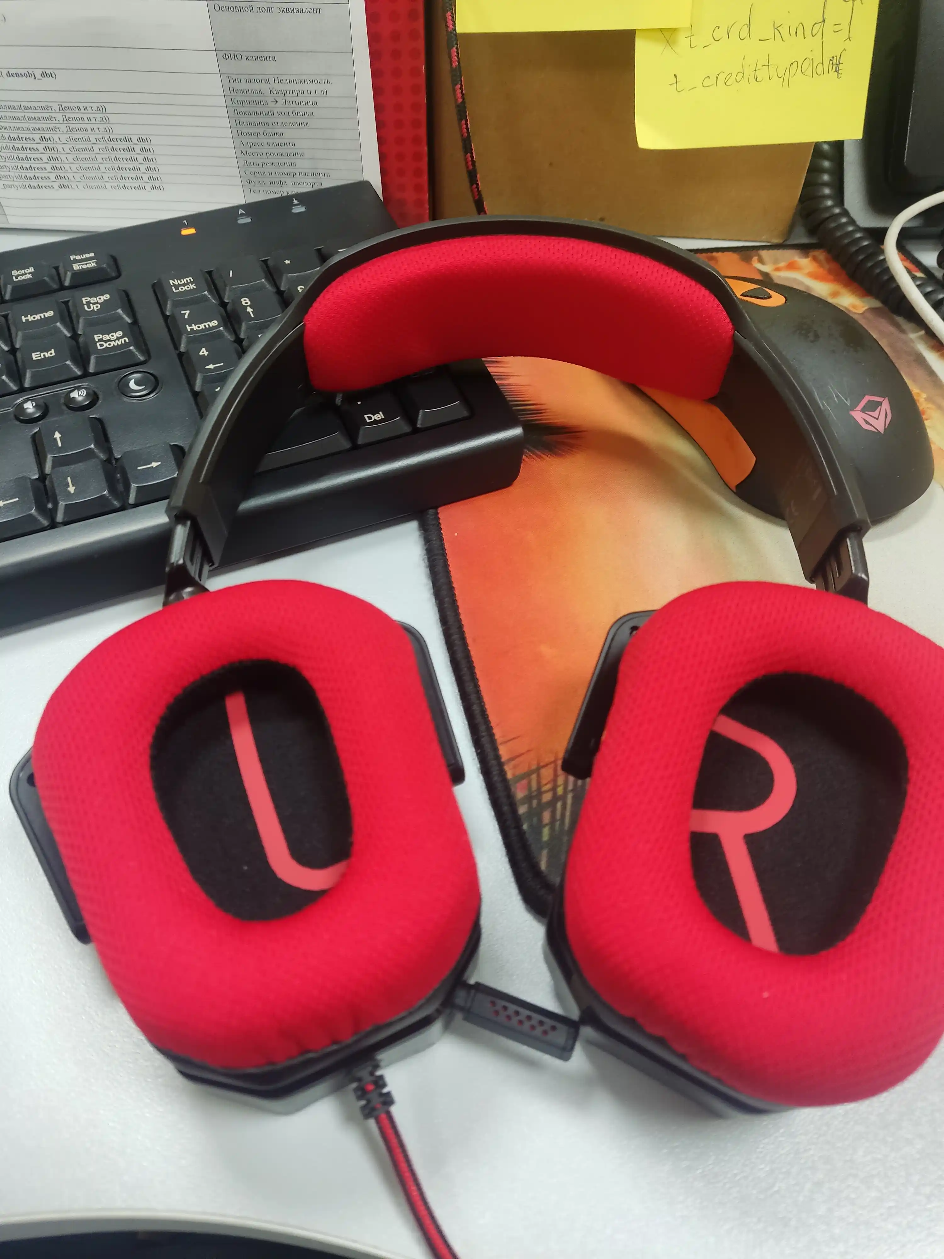 Simli o'yin quloqchinlari Lenovo Y Legion Stereo GXD0L03746