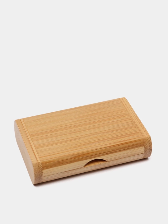 Bambukli sovg'a qutisidagi yog'och USB flesh-disk 8, 16, 32 GB, 2.0