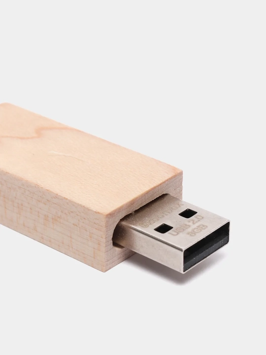 Yog'ochli flesh-disk 32 GB, USB 2.0