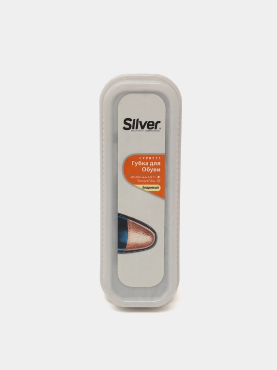 Губка для обуви Silver, бесцветный