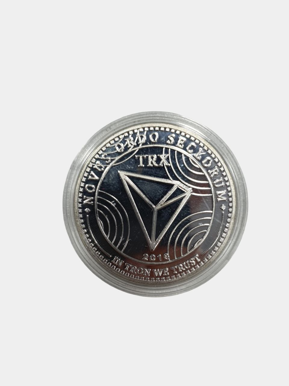 Сувенирная монета TRON coin криптовалюта монета сувинер купить по низким  ценам в интернет-магазине Uzum (140585)