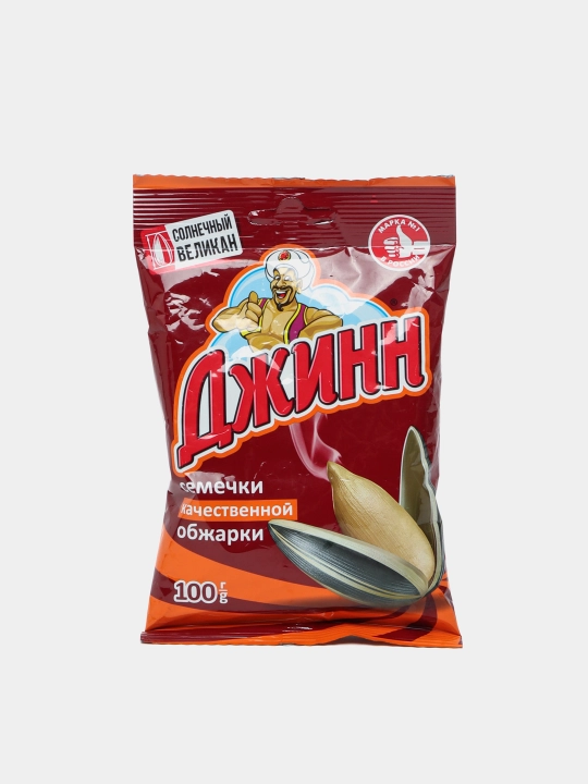 Kungaboqar pistasi qovurilgan "Jinn solnechniy velikan", 100 g - 