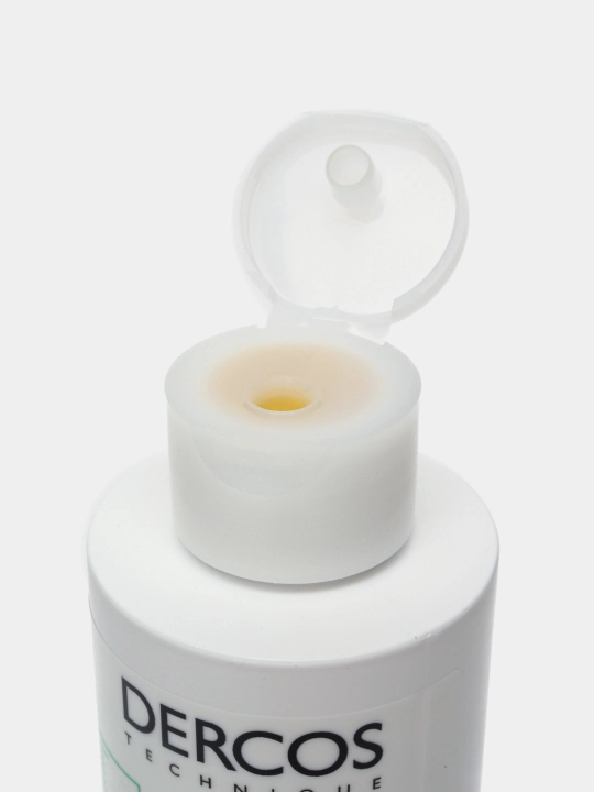 Intensiv shampunni parvarish qilish VICHY DERCOS, oddiy va yog'li sochlar uchun kepekka qarshi, 200 ml