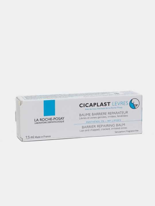 Lablar uchun qayta tiklovchi balzam-to‘siq LA ROCHE-POSAY CICAPLAST LEVRES, 7.5 ml