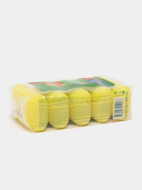 Perfetto atir sovuni, yangi sitrus ifori 5x70 gr