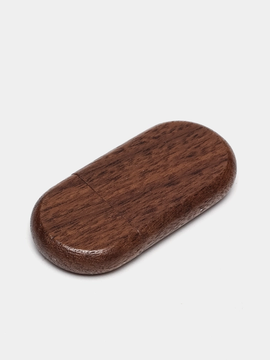 Bambukli sovg'a qutisidagi yog'och USB flesh-disk 8, 16, 32 GB, 2.0