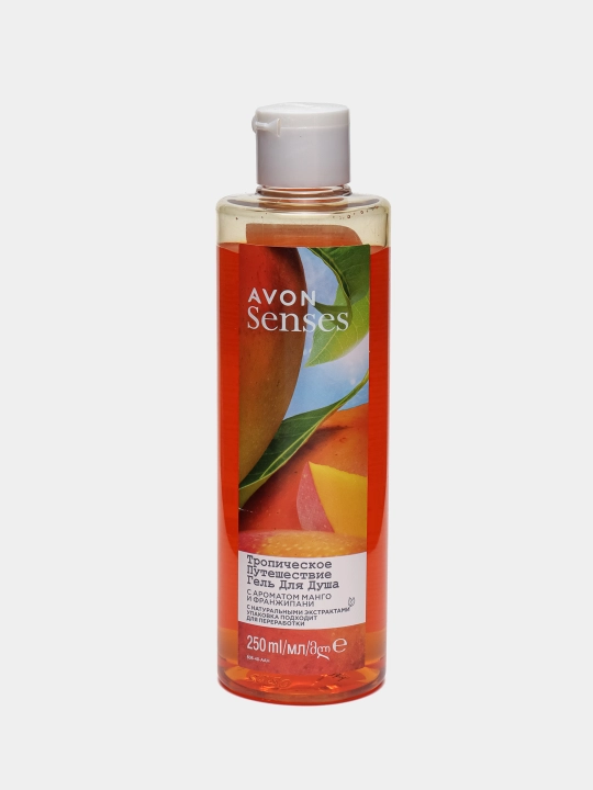 Dush uchun gel Avon Senses, tropik sayohat, 250 ml - 