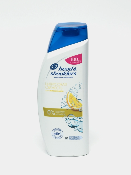 Head&Shoulders Шампунь от перхоти Цитрусовая свежесть для жирных волос, 600мл