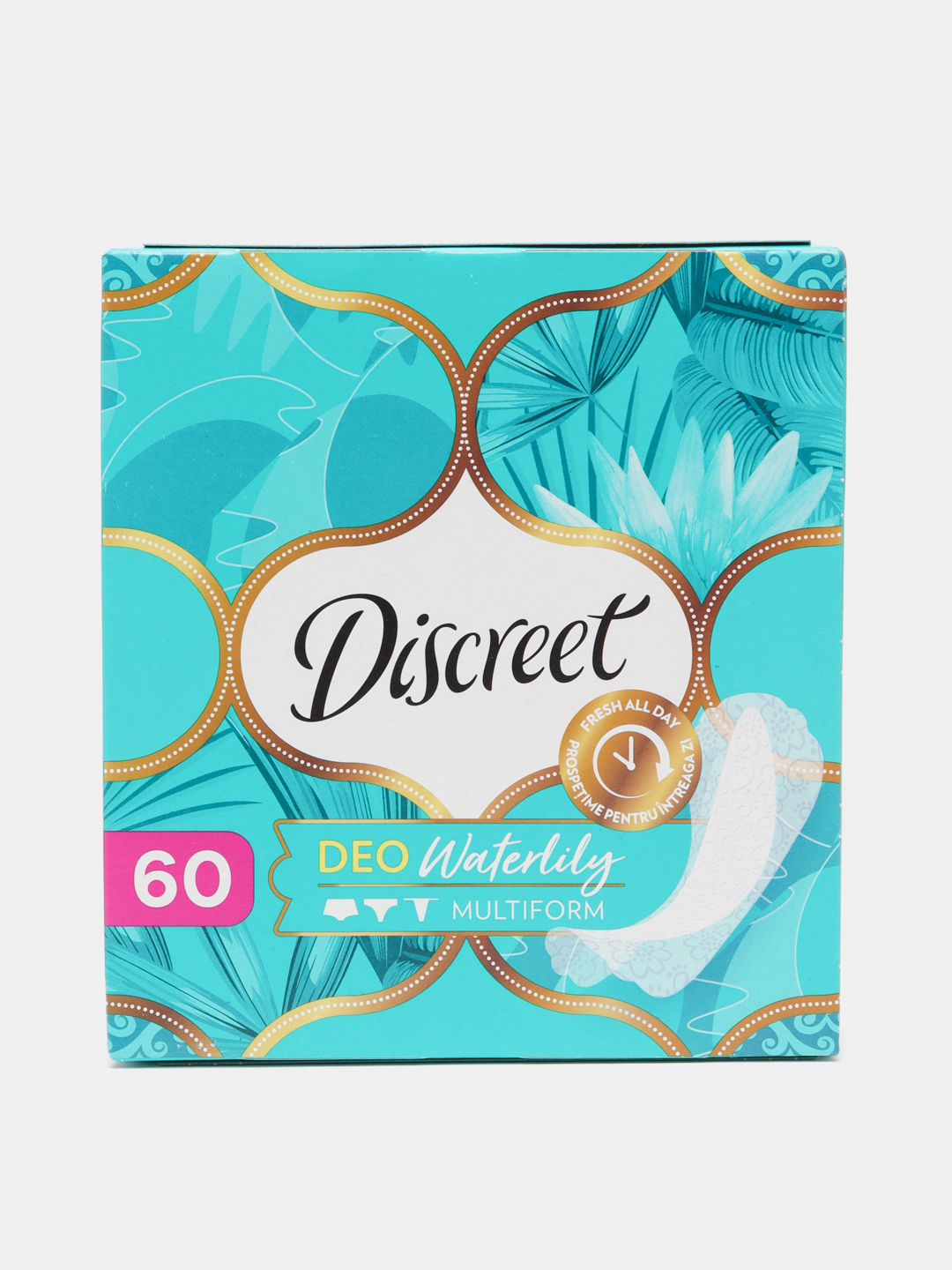 Ежедневные гигиенические прокладки Discreet Deo WaterLily, 60 шт купить ...