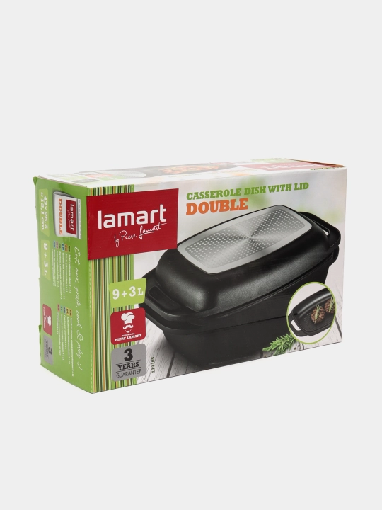 Cотейник с крышкой для запекания Lamart LT1105