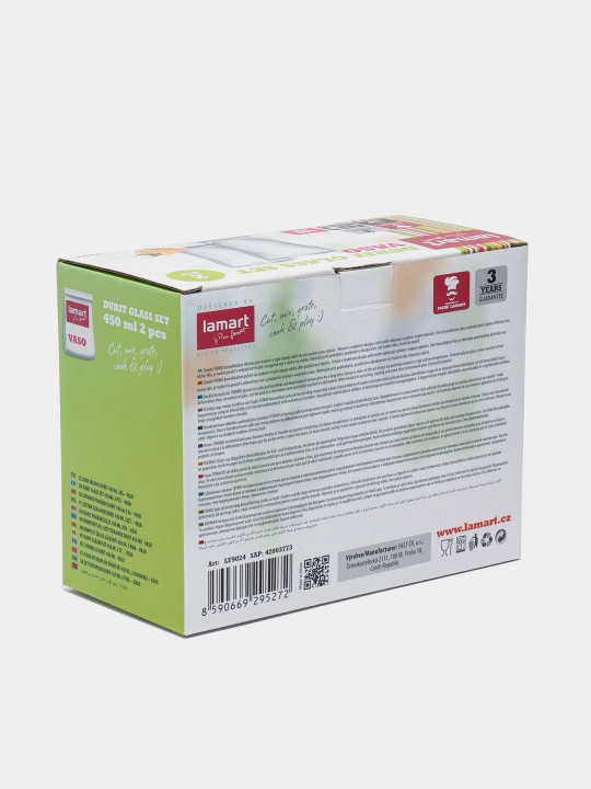 Stakan to'plami Lamart LT9024, 450 ml, 2 dona