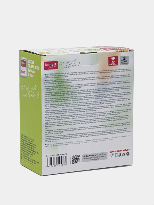 Stakan to'plami Lamart LT9027, 480 ml, 2 dona