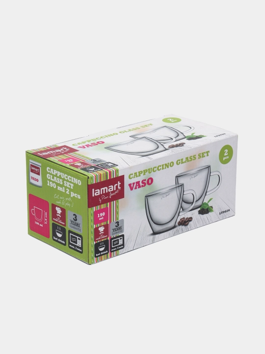 Stakan to'plami Lamart LT9026, 190 ml, 2 dona