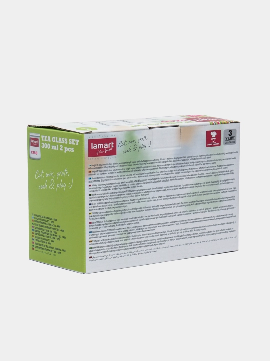 Stakan to'plami Lamart LT9028, 300 ml, 2 dona