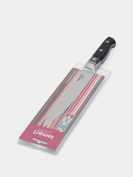 Zanglamaydigan po'latdan yasalgan pichoq Lamart LT2114, 33.5 sm