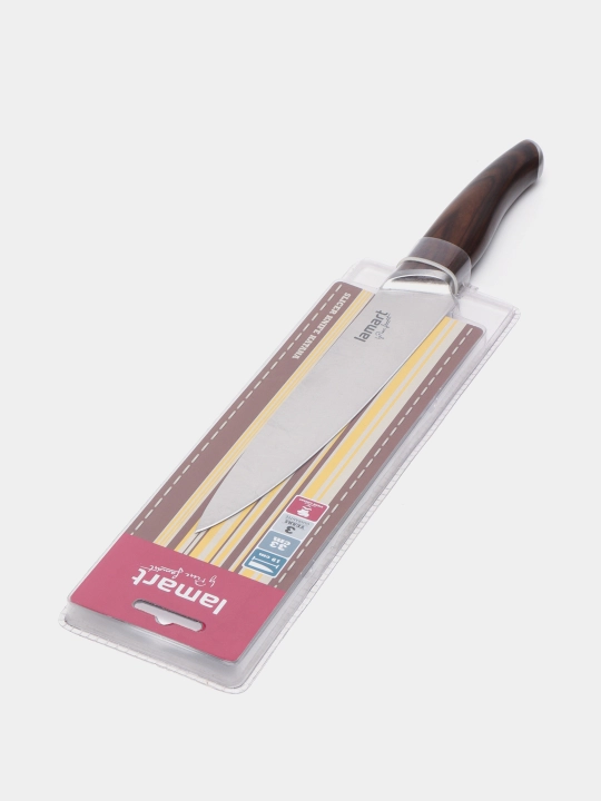 Zanglamaydigan po'latdan yasalgan pichoq Lamart LT2124, 33.5 sm
