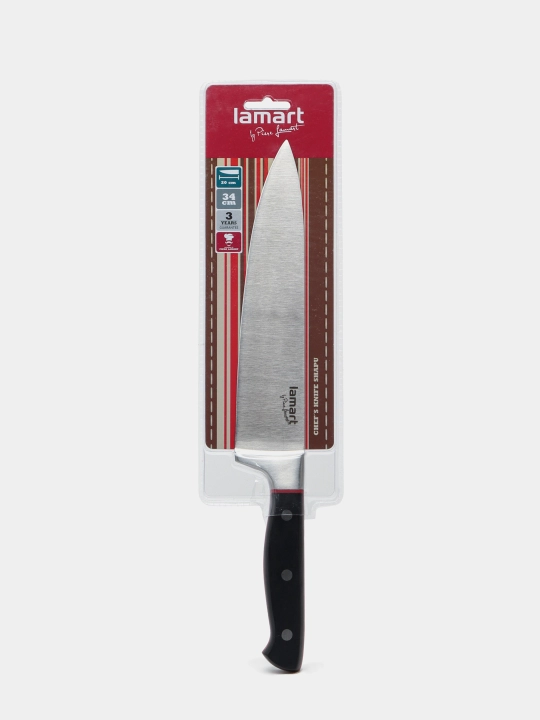 Zanglamaydigan po'latdan yasalgan pichoq Lamart LT2115, 34 sm - 