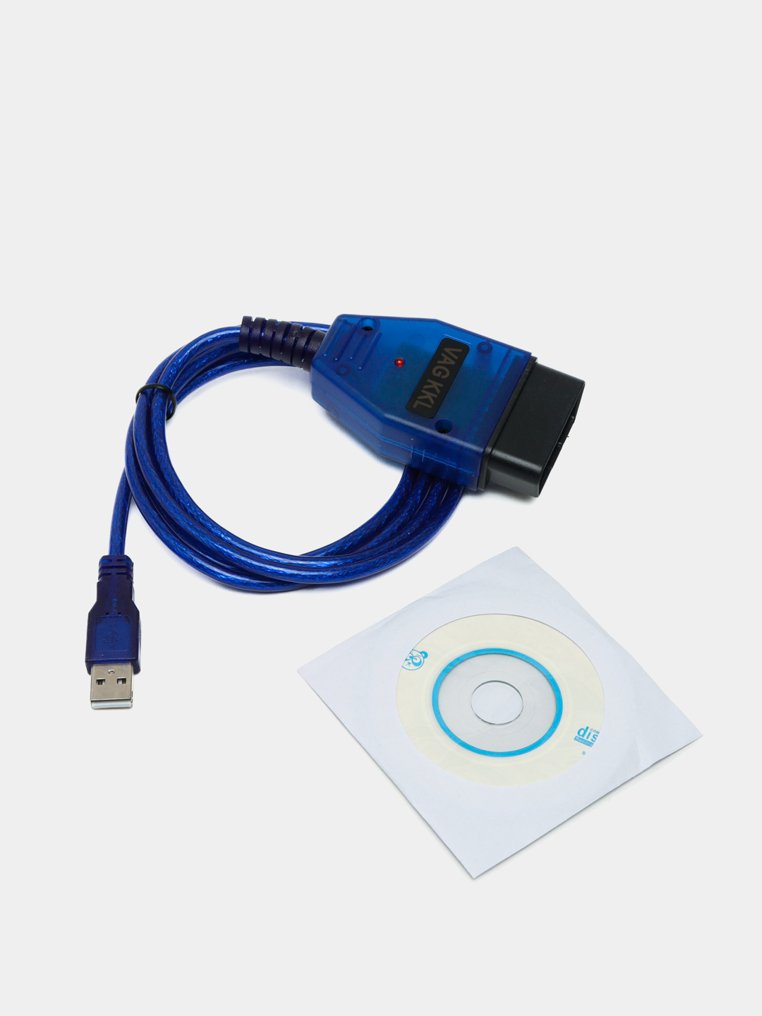 Сканер USB KKL K-Line адаптер VAG-COM 409.1 FTDI chip