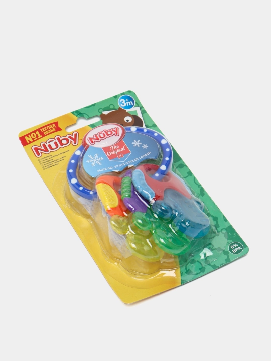 Прорезыватель Nuby IcyBite Ключики с гелем ID455