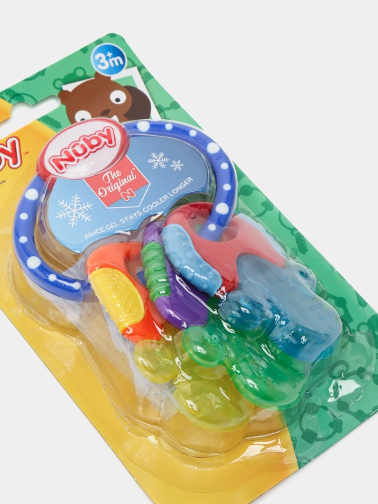 Прорезыватель Nuby IcyBite Ключики с гелем ID455