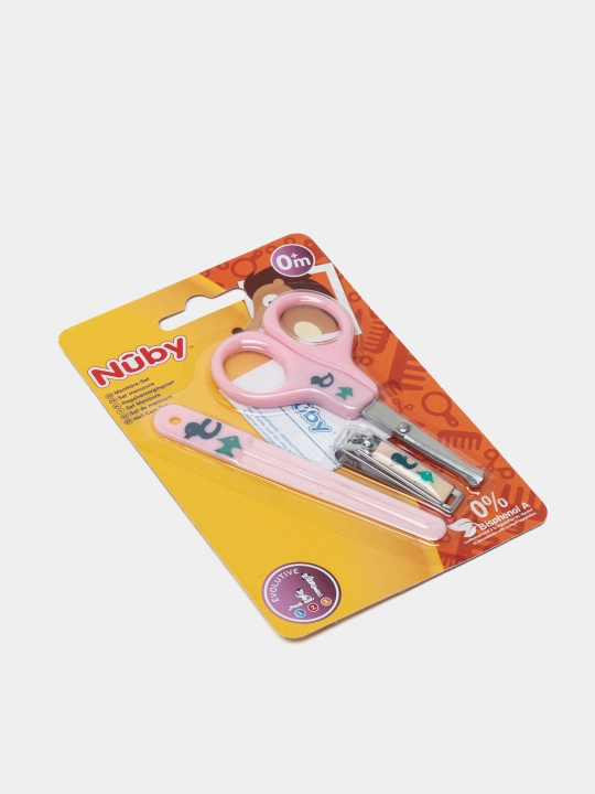 Набор для ухода за ногтями Nuby ID4774, из 3-х предметов