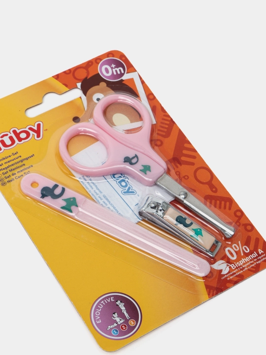 Набор для ухода за ногтями Nuby ID4774, из 3-х предметов
