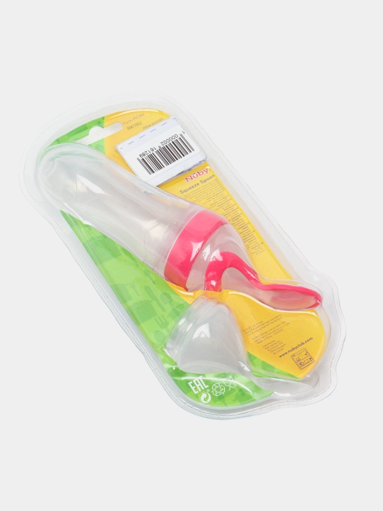 Shisha Nuby Squeeze ID5591, silikon, 2 qoshiqli, 90 ml